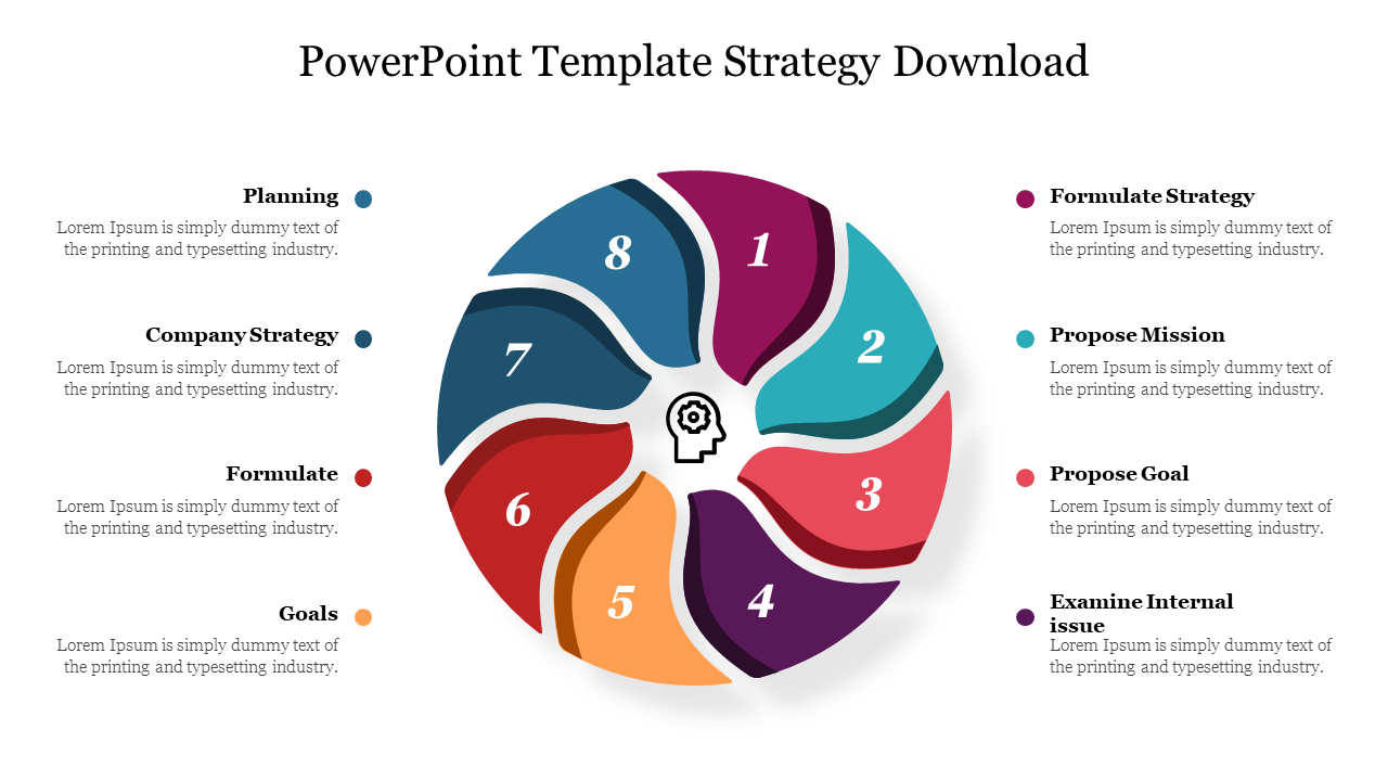Free - Download Free PowerPoint Template Strategy and Google Slides